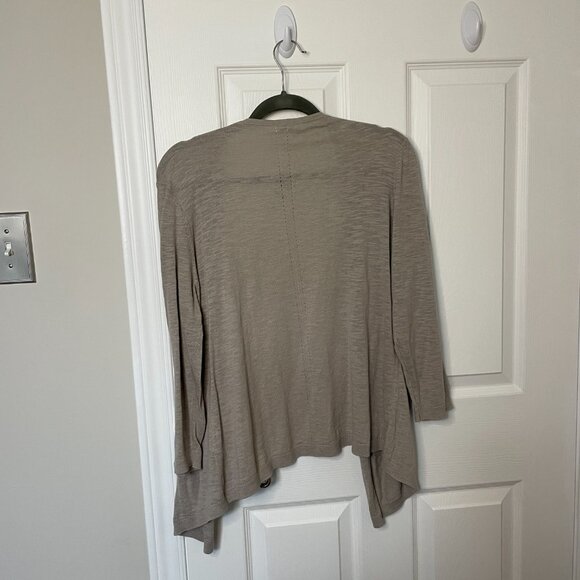 Lightweight Open Cardigan - Grey - Picture 2 of 2